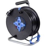 Kolutni Podaljšek 25 M - 4 Vtičnice Z Zaščitnimi Pokrovčki 3 X 1,5 mm / 230 mm