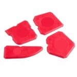 Ravnila za silikonski kit - gladilke za obdelavo fug [4 kos/pak]