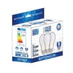 Žarnica LED Optonica [3 Kos/Pak] 12W 2800K - 1055Lm Ra>80 - E27 A60 [Sp1732]