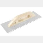 Gladilka zidarska 480 X 130 mm Inox, Zob 10 mm