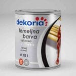Dekoria Temeljna Barva Za Kovino - 0,75 L - Rdeča