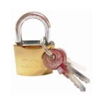 Ključavnica obešanka 38 mm - cilindrična - Magg