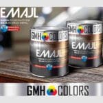 Gmh Colors - Pokrivna Barva Za Kovino - 0,75 L - Rdeča RAL 3020