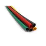 Skrčka - Termoskrčljiva Cev 1 M / 2,4-1,2 mm - Rumena