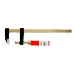 Spona mizarska 150 mm / čeljust: 50 mm z lesenim ročajem