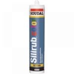 Silikon Soudal Silirub color - nevtralni silikonski kit - Sanitarni - RAL 7016 antracit + 300 ml