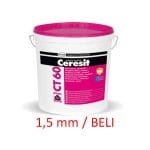 Ceresit Ct 60 *Beli* - 1,5 mm - 25 Kg - K - Zaglajen/Praskan - Akrilni Omet