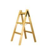 Lestev A 3 Klini Lesena (Višine 100 Cm)