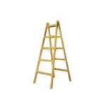 Lestev A 5 Klinov Lesena (Višine 156 Cm)
