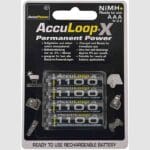Baterijski vložek Acculoop-X Permanent Power AL1100-4 AAA/Micro NiMh - Profi Aku Polnilne Baterije
