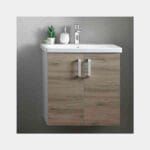 Kolpa Pohištvo Evelin Omarica Z Umivalnikom Oue 65 Gray/Oak [655X645X460]