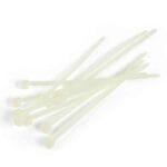 Vezice PVC 4,4 X 300 mm - Bele (50 Kom) Protech