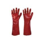 Rokavice PVC rdeče 35 cm