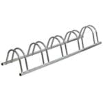 Stojalo za kolo 5 mestno - dimenzije 1490 X 380 mm