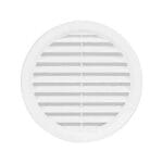 Zračnik vgradni Fi= 125 mm - Beli Z Mrežo - Vm125 B [Haco]