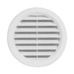 Zračnik vgradni Fi= 110 mm - Beli Z Mrežo - Vm110 B [Haco]