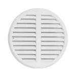 Zračnik Univerzalni Fi 175 mm Z Regulacijo 125-160 mm - Bel Z Mrežo - Vm 125-160 Ks B