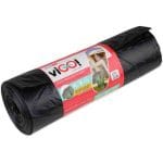 Vrečke za smeti 240 L - Ld - 116 X 150 cm - Črne (10 Kos)