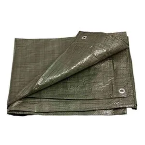 Cerada 5 X 8 m PE zelena 70 g/m2 (Plahta/Platno)