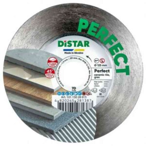 Rezalka Distar Perfect 1A1R za gres keramiko - 125 X 22,23 X 1,5 mm