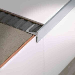 Profilitec SR8/15AS270 Trim Alluminium Silver H8+15 mm (L: 2,7 m) - Material: AS