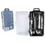 Nastavki za vijačenje in orodje za elektroniko MAGG - 115 kosov v kovčku