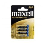Baterijski Vložek Maxell Super Alkaline Aaa Lr03
