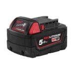 Milwaukee M18 B5 Baterija Li-Ion 18V / 5,0 Ah