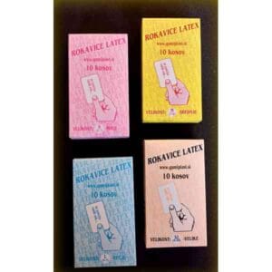 Rokavice latex zaščitne 10/1 - M