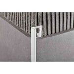 Progress Proterminal PTE.AA.125 L-Profil srebrni eloksirani aluminij - H:12,5 mm [L: 2,7 m] Mat