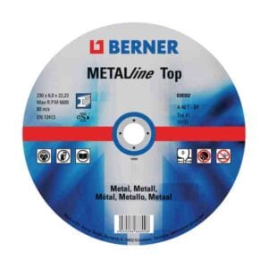 Berner METALline Top 180 x 6 x 22,23