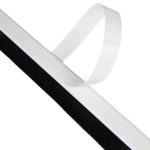 Benson metlica za pod vrata pvc - bela/črna (100 cm)