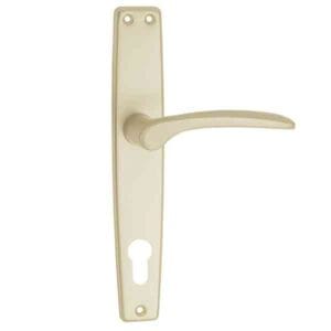 Brialma aluminijasta kljuka Europa F2 - cilinder (F2 - šampanjec)