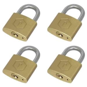 Protect komplet cilindričnih obešank 40 mm (isti ključ) 4 kos/pak