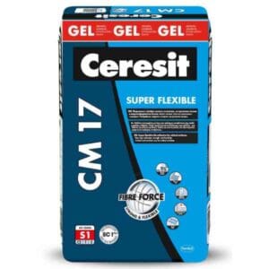 Ceresit CM 17 - 25 kg zelo fleksibilno GEL lepilo z vlakni Fibre Force [C2TES1]