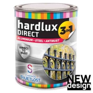 Hardlux direct 3in1 - 0,75 l [RAL 9005 - črni mat]