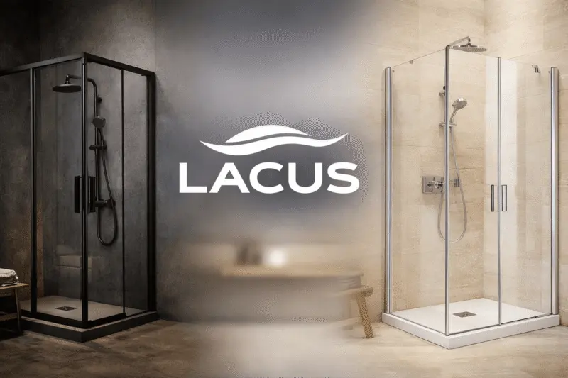 Tuš kabine Lacus – italijanski dizajn za sodobno kopalnico