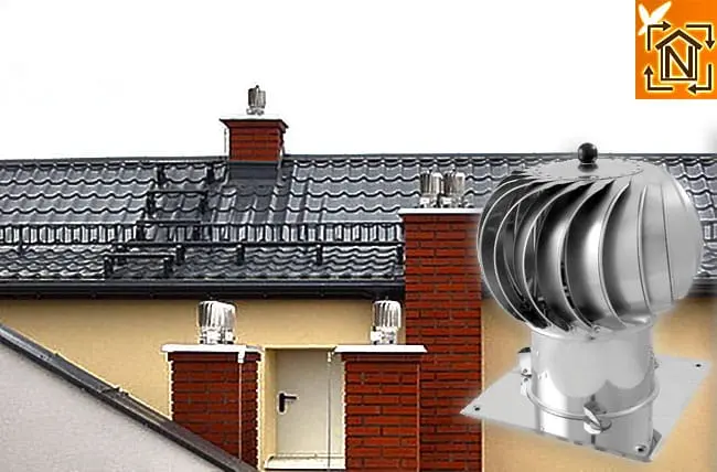 Dimniška kapa Turbovent – za boljši vlek dimnika